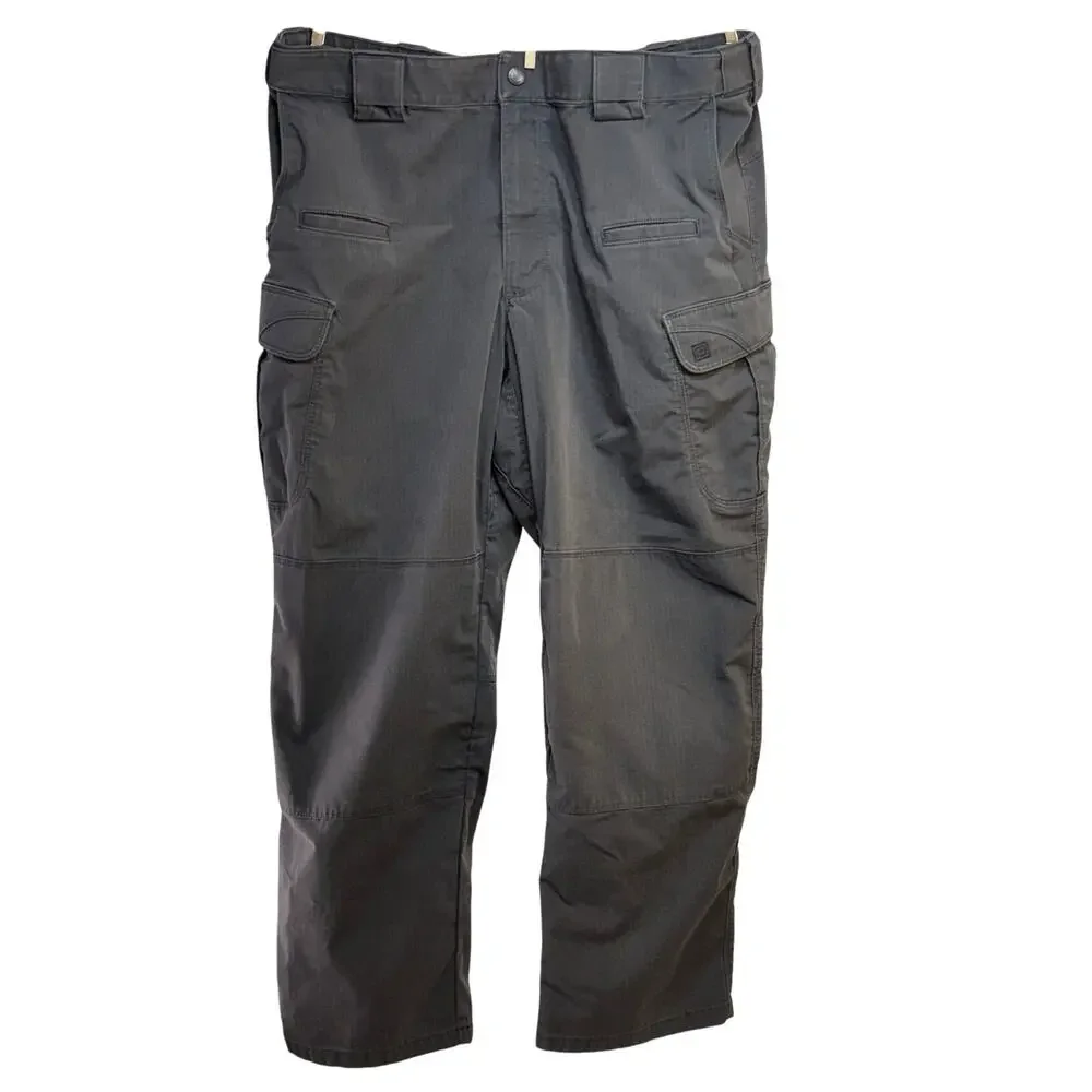 5.11 Stryke Men's Regular Fit Cargo Pant Tactical Gray Used 38 x 29 Poly/Cotton